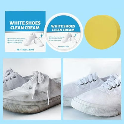 Gentle No-Rinse Shoe Cleaner & Whitening Cream