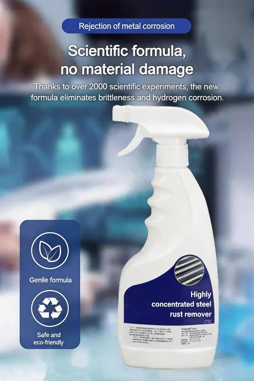 💥 Buy 2 and get 1 Free🔥 Highly concentrated rust remover for steel & iron