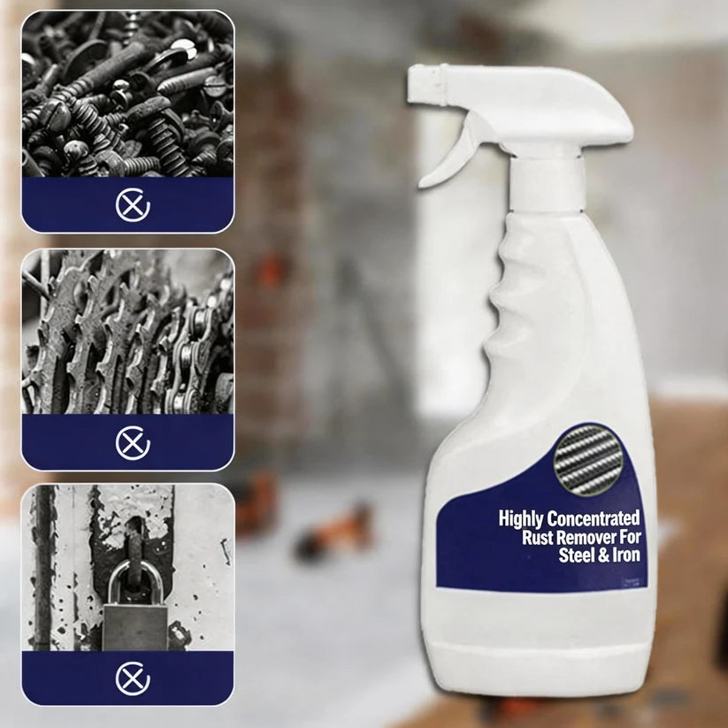 💥 Buy 2 and get 1 Free🔥 Highly concentrated rust remover for steel & iron