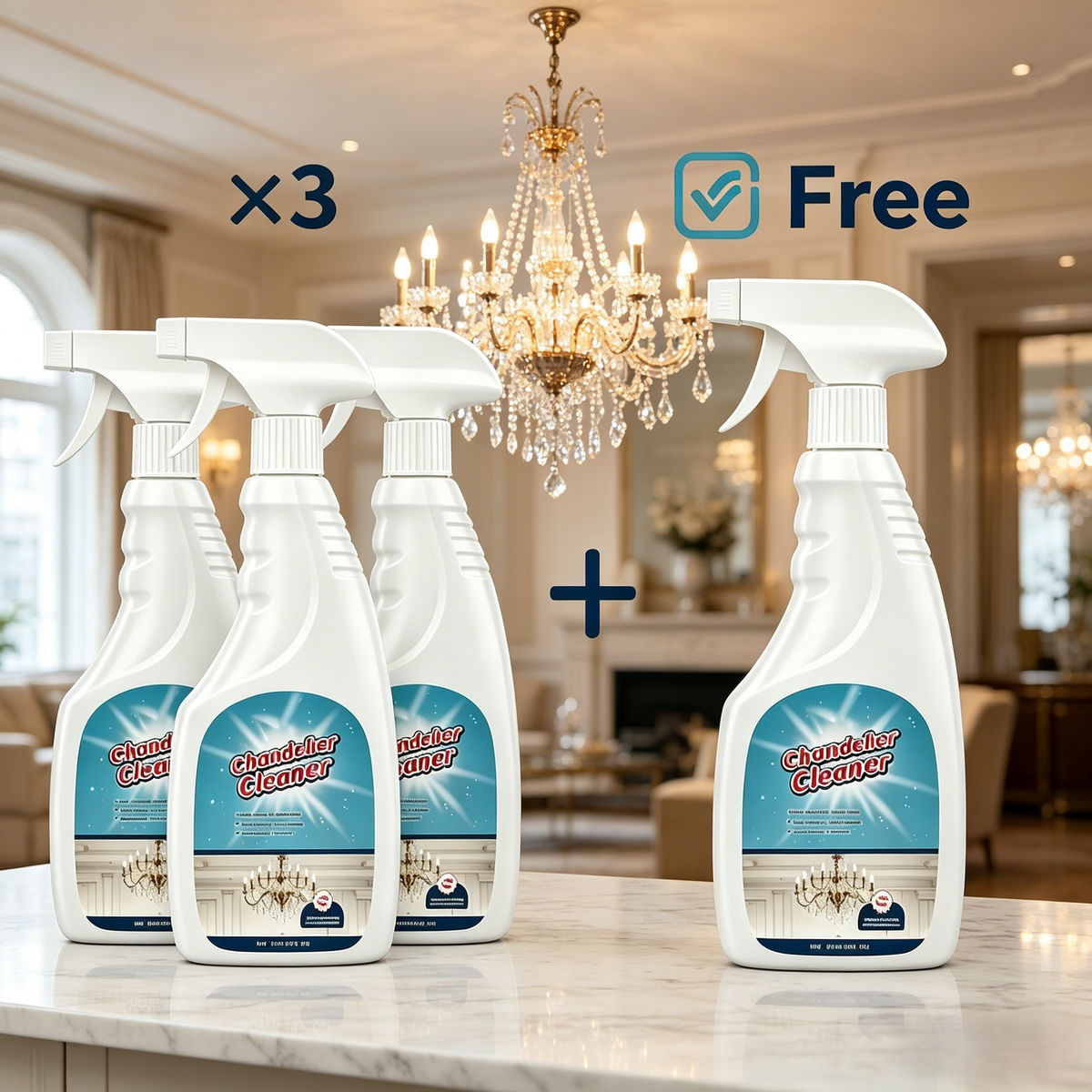 Chandelier Cleaning & Care Spray