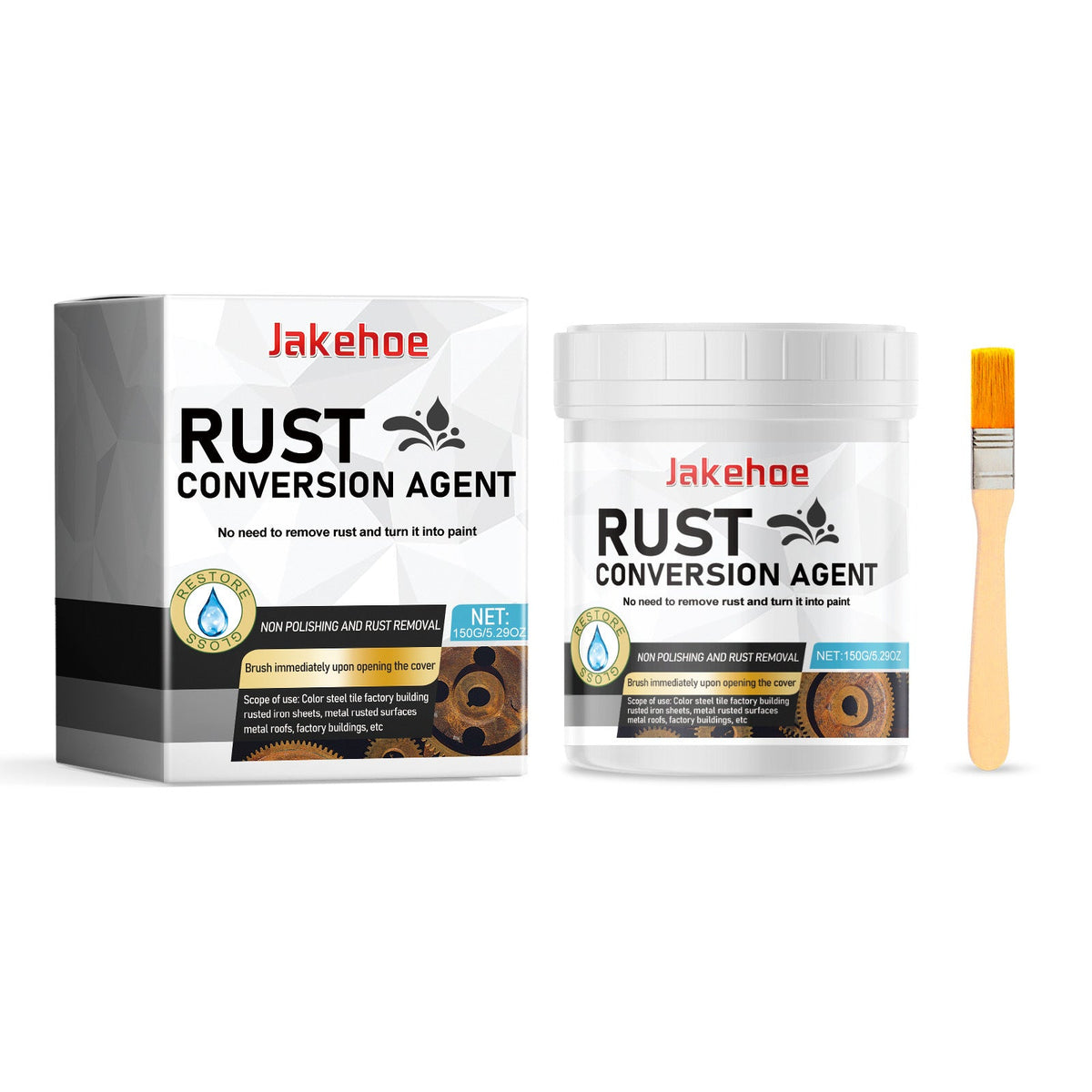 Highly effective, long-lasting oxide conversion agent