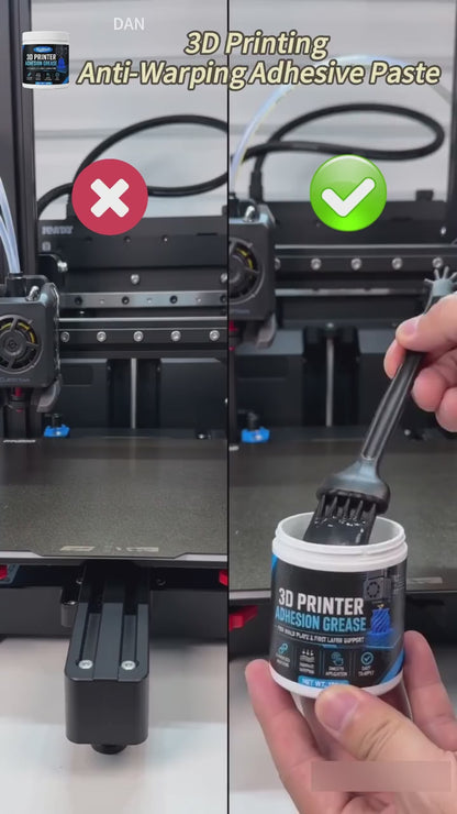 🖨️ 3D Printer Bed Adhesion Grease for More Reliable First Layers