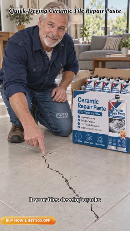 Quick-Drying Ceramic Tile Repair Paste