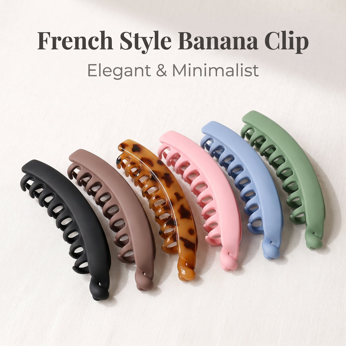 🎁Buy 1 Get 1 Free💞Banana Hair Clips Non-slip 9 Colors