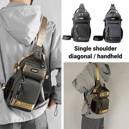 💼Hot Sale 50% OFF! 🔥 2026 Adjustable Oxford Cloth Casual Chest Bag – Stylish & Durable ✨