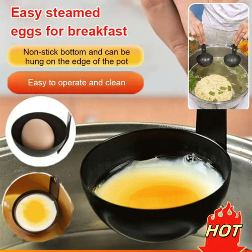 🎉2026 Sale — Over 31,000 Sold! 🥚 BUY 1 GET 1 FREE!  🍳 Hanging Ear Poached Egg Molds – Perfect Spa Eggs Every Time 🍳