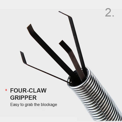 📢📢50% OFF !! ⏰ Unclog Kitchen Sinks Fast! Drain Cleaning Hook, Targets Blockages Precisely💪🛡️
