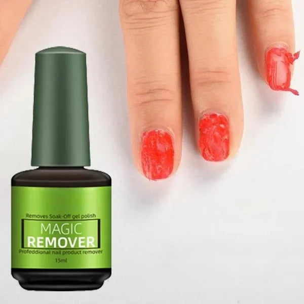 🥳2026 HOT SALE🥳💞50K+ SOLD!🌿🛡️ 50% OFF! Magic Gel Remover – Fast‑acting, gentle on nails. 💎✨