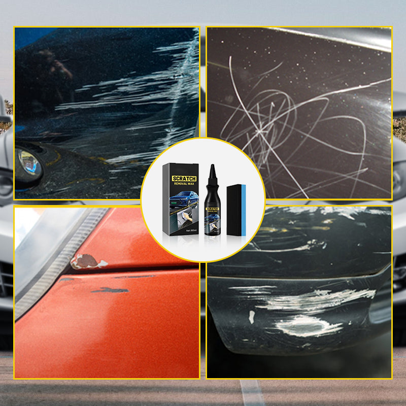 🚗 LIMITED-TIME 50% OFF! ✨ Effective Car Scratch Remover with Sponge – Gloss Restore, Easy Use, Multi-Paint Friendly 🧽