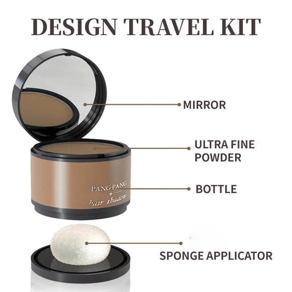 🥳2026 BESTSELLER🥾 Hairline Powder – 48-Hour Longevity, Clump-Free – Covers Roots, Gray Hair & Highlights – 12 Shades – Mirrored Travel Kit! 🛡️💨
