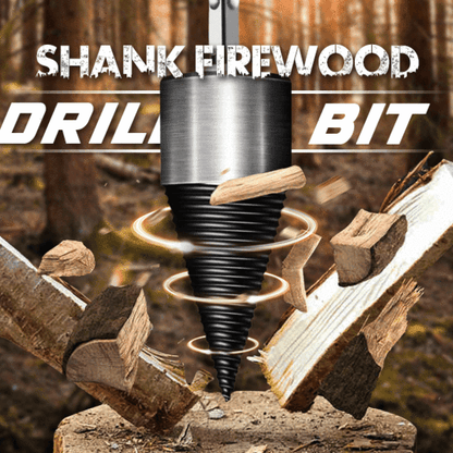 🥳2026 HOT SALE🥳🔧The Professional Upgrade for Firewood Prep. Durable Drill Set Makes Quick Work of Logs. 🛠️⚡