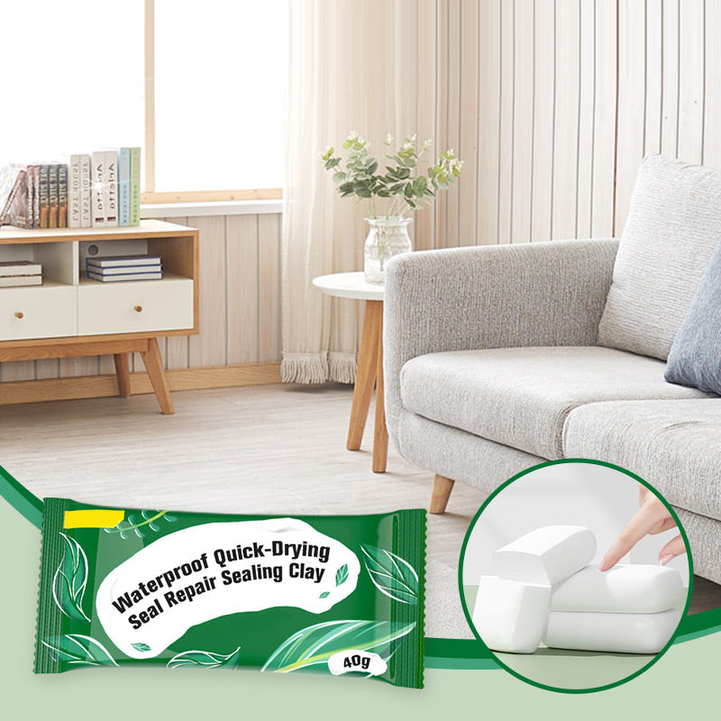 🧱💨 Quick-Drying Sealing Clay – Waterproof & Strong | Patch Holes, Cracks & Leaks Instantly 🛠️