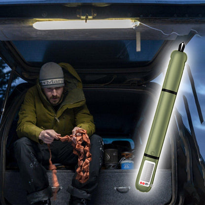 🌿Rechargeable LED Inflatable Camping Tube Light"💡🏕️ Inflatable Light – Glows brighter than a bear’s midnight snack! 🐻🎇 No more 'lost in tent darkness' chaos!"