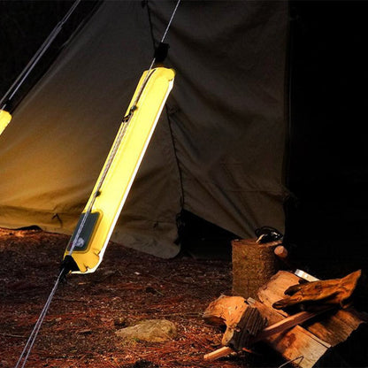 🌿Rechargeable LED Inflatable Camping Tube Light"💡🏕️ Inflatable Light – Glows brighter than a bear’s midnight snack! 🐻🎇 No more 'lost in tent darkness' chaos!"