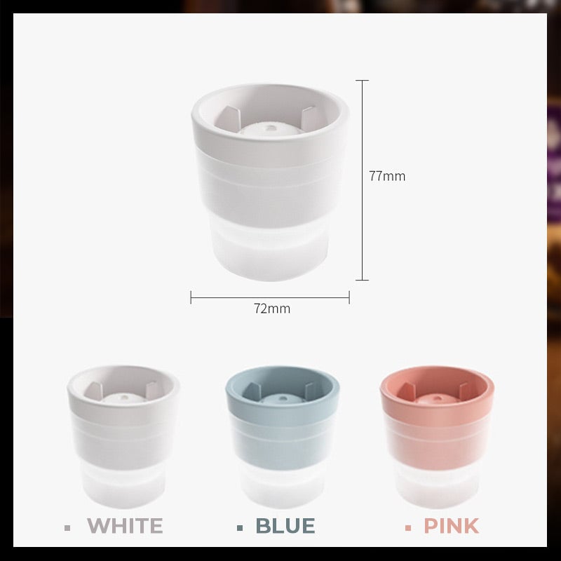 💐Bolas de Hielo Caseras para Whisky – De lento derretimiento para un sabor intenso🥃❄️