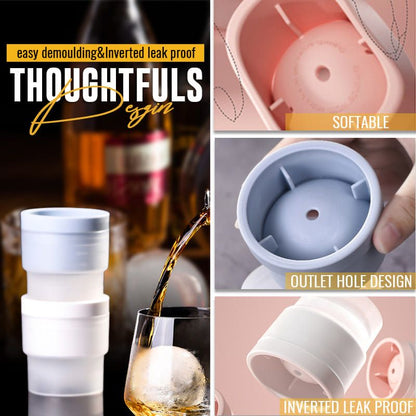 💐Bolas de Hielo Caseras para Whisky – De lento derretimiento para un sabor intenso🥃❄️