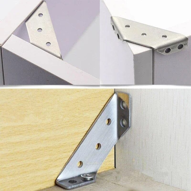 📢📢43% OFF !! ⏰Universal Stainless Steel Furniture Corner Connector