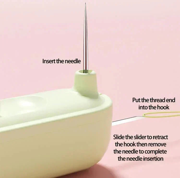 2-in-1 Needle Threader & Seam Ripper Tool