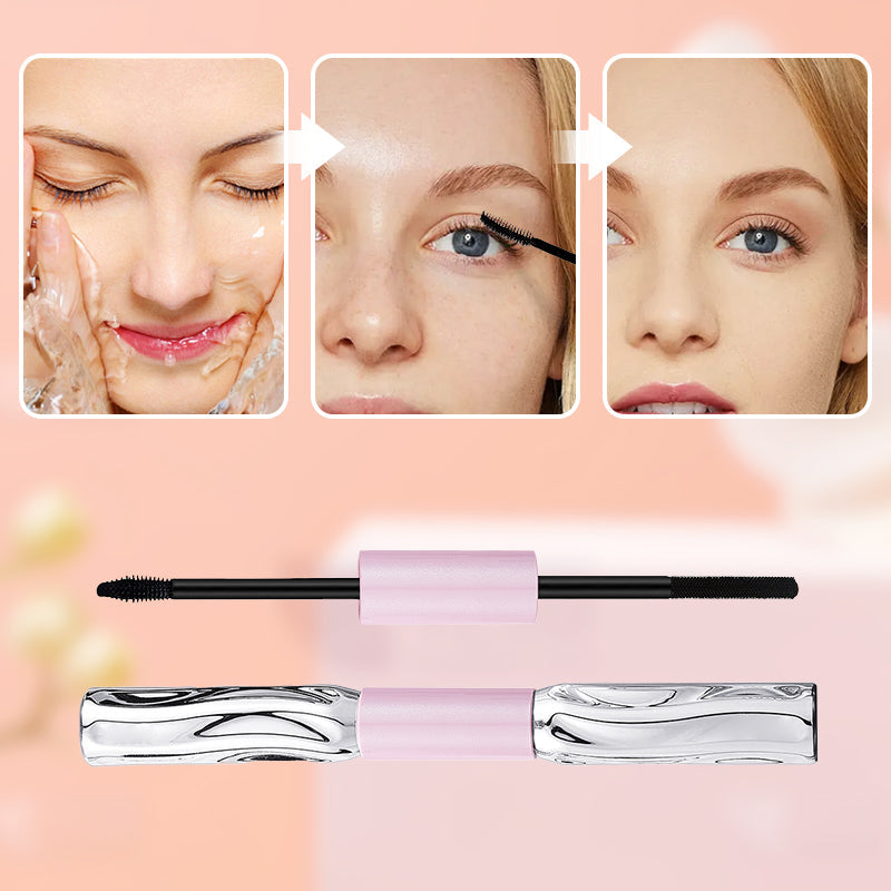 👁️ BUY 2 GET 1 FREE! ✨ Volumizing & Curling Mascara – 2‑in‑1, long‑lasting & smudge‑proof 💖