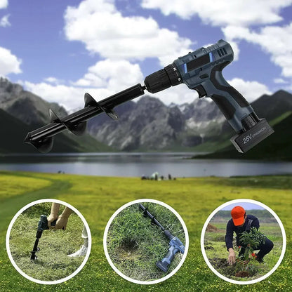 ⏳Time-Limited Special⏰Spiral Drill for Planting – Ready in 30 Seconds ⏱️🌿