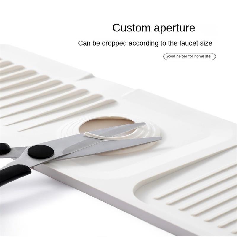 🚰💧 Kitchen Bathroom Faucet Sink Splash Guard Mat ✨