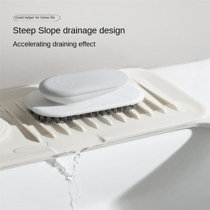 🚰💧 Kitchen Bathroom Faucet Sink Splash Guard Mat ✨