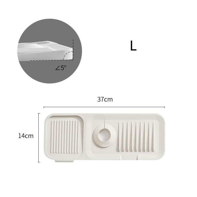 🚰💧 Kitchen Bathroom Faucet Sink Splash Guard Mat ✨