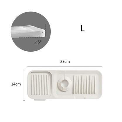 🚰💧 Kitchen Bathroom Faucet Sink Splash Guard Mat ✨