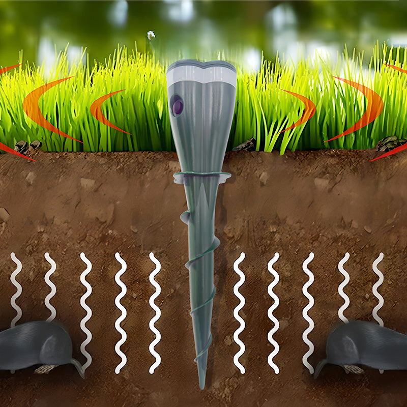 🐭50K+ SOLD!🌱45% OFF! 🚫Waterproof Solar Mole Deterrent