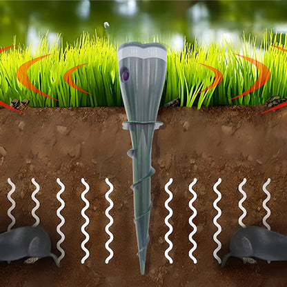 🐭50K+ SOLD!🌱45% OFF! 🚫Waterproof Solar Mole Deterrent