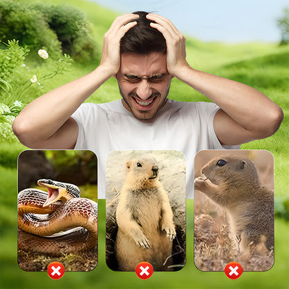 🐭50K+ SOLD!🌱45% OFF! 🚫Waterproof Solar Mole Deterrent