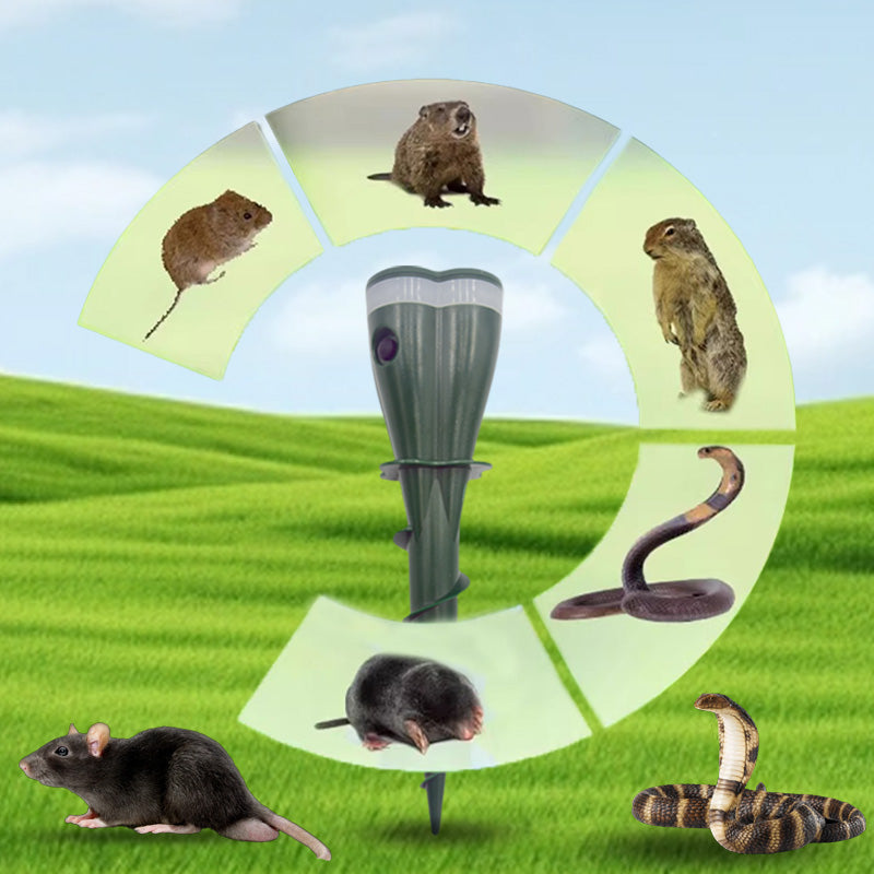 🐭50K+ SOLD!🌱45% OFF! 🚫Waterproof Solar Mole Deterrent