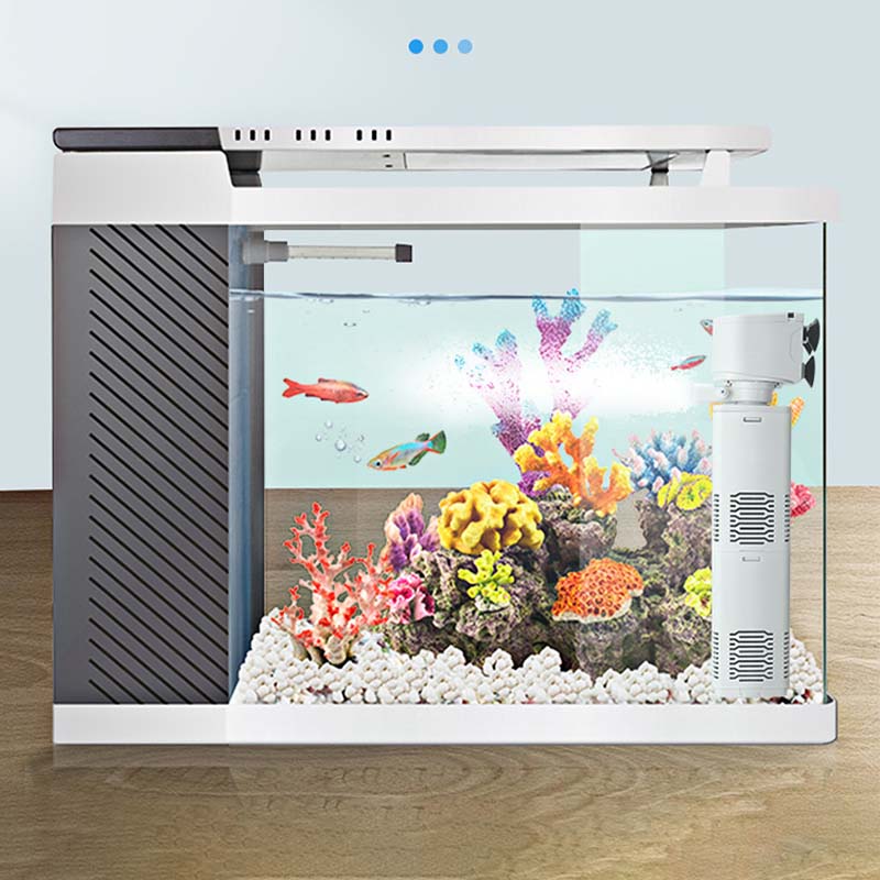 4-in-1 Aquarium Filter - Filtration, Aeration, Waste Removal, Water Pumping