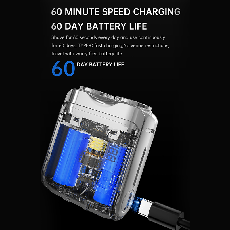 🪒 50% OFF!🔥Portable Mini Men's Electric Shaver – Compact & Rechargeable🧳