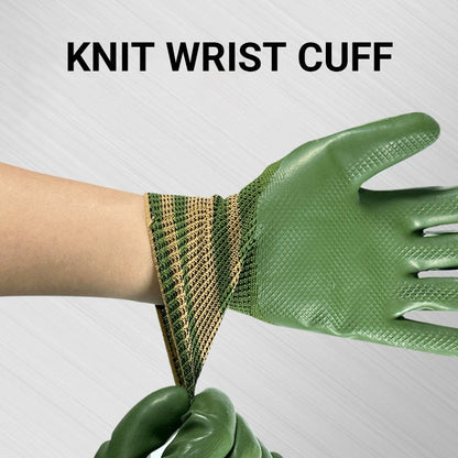 💥 50% OFF🎁 Rubber Coated Work Gloves with Knit Wrist Cuff