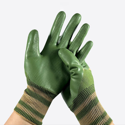 💥 50% OFF🎁 Rubber Coated Work Gloves with Knit Wrist Cuff