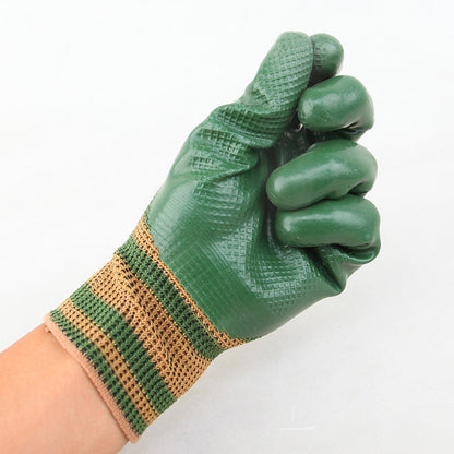 💥 50% OFF🎁 Rubber Coated Work Gloves with Knit Wrist Cuff