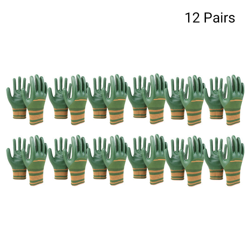 💥 50% OFF🎁 Rubber Coated Work Gloves with Knit Wrist Cuff