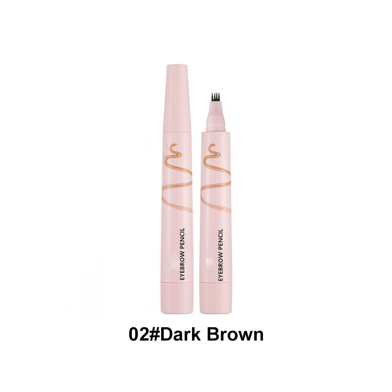 🔥2026 HOT SALE🥳💞50K+ SOLD!💞Waterproof Four-Prong Brow Pencil