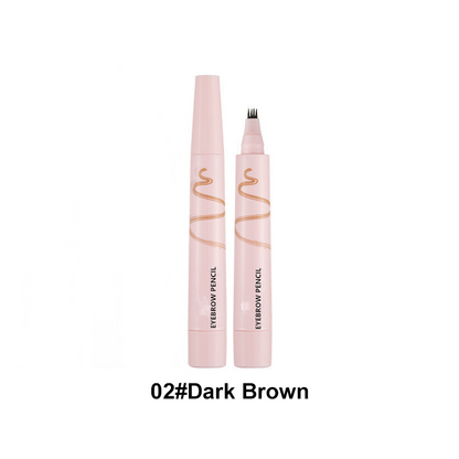 🔥2026 HOT SALE🥳💞50K+ SOLD!💞Waterproof Four-Prong Brow Pencil