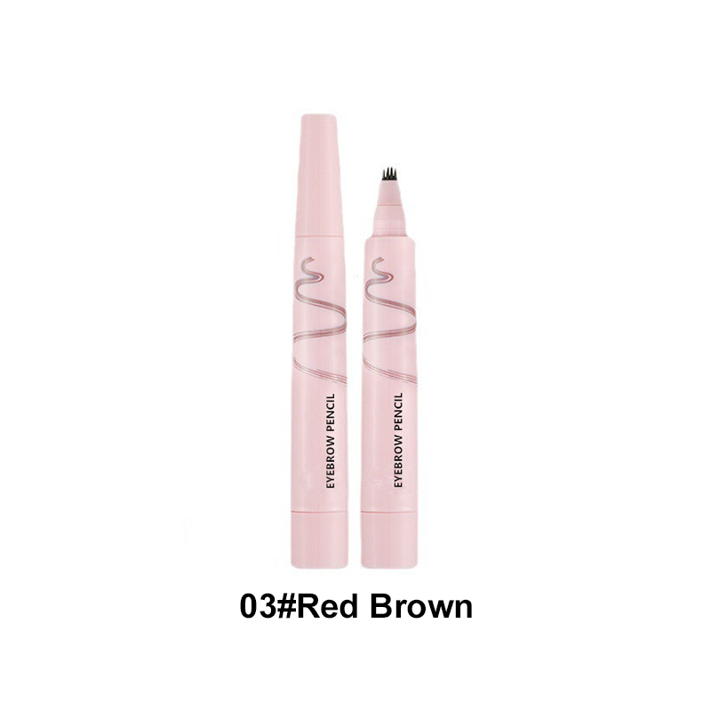 🔥2026 HOT SALE🥳💞50K+ SOLD!💞Waterproof Four-Prong Brow Pencil