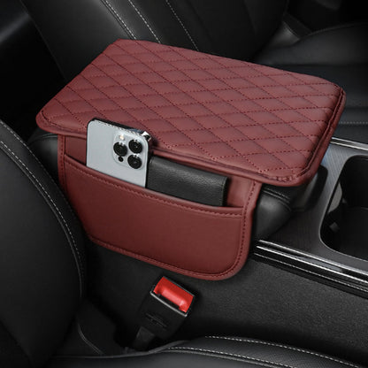 Universal Faux Leather Booster Cushion for Car Armrest Box