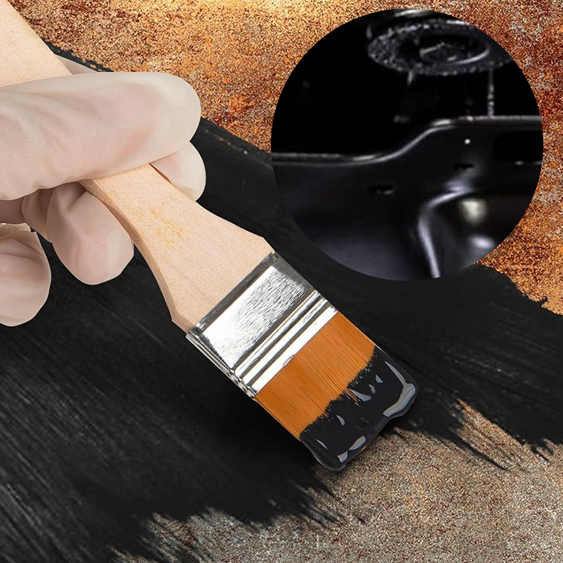 ⏳⏰Rust Converter Metallic Paint – One coat stops rust, no sanding, no fumes. Dries to a sleek metal finish. Perfect for garden tools & gates. 🔨🛡️