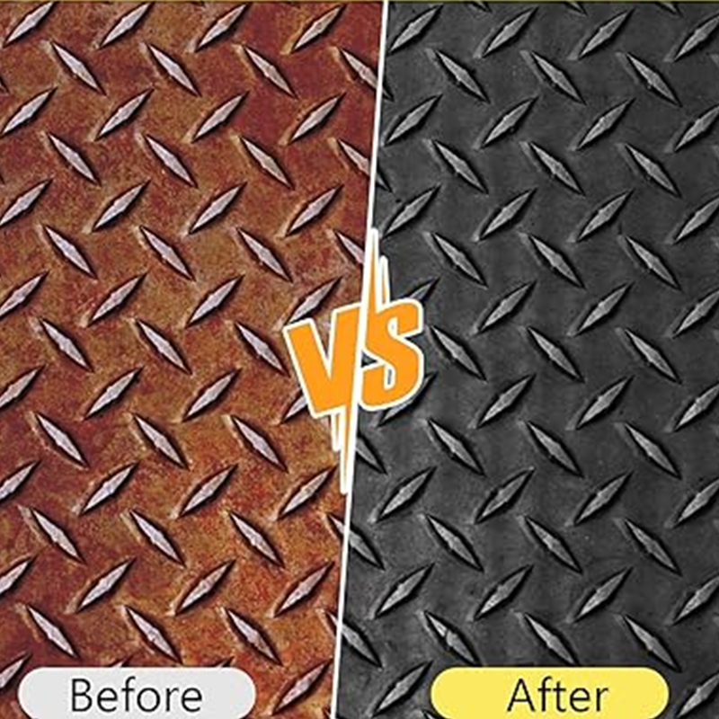 ⏳⏰Rust Converter Metallic Paint – One coat stops rust, no sanding, no fumes. Dries to a sleek metal finish. Perfect for garden tools & gates. 🔨🛡️
