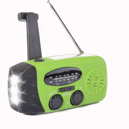 📢 LIMITED-TIME 50% OFF! 📻Multifunctional Portable Solar Emergency Radio – Power Bank, Hand Crank & Weather Alert for Outdoor & Crisis Preparedness