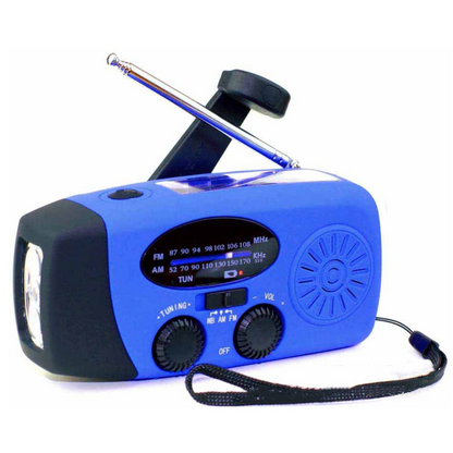 📢 LIMITED-TIME 50% OFF! 📻Multifunctional Portable Solar Emergency Radio – Power Bank, Hand Crank & Weather Alert for Outdoor & Crisis Preparedness