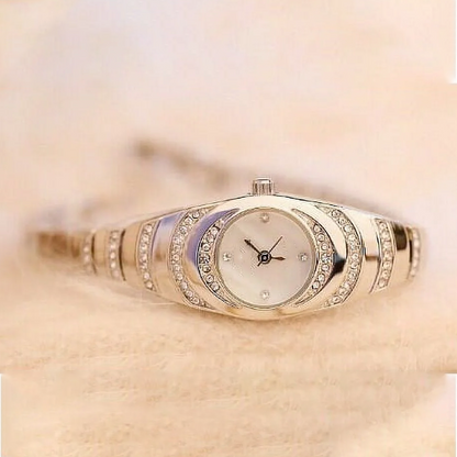 ⌚ LIMITED-TIME 50% OFF! ✨ Rhinestone Bracelet Watch – Elegant, Glamorous, Reliable Timekeeping 💎