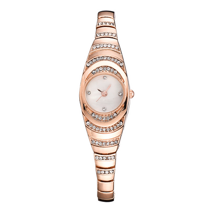 ⌚ LIMITED-TIME 50% OFF! ✨ Rhinestone Bracelet Watch – Elegant, Glamorous, Reliable Timekeeping 💎