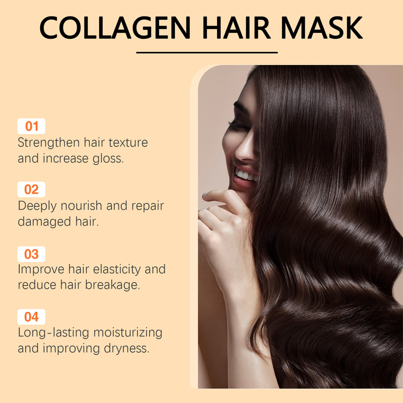 🔥Last Day 50% OFF🌸Collagen Hair Mask for Dry & Damaged Hair