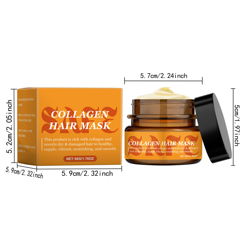🔥Last Day 50% OFF🌸Collagen Hair Mask for Dry & Damaged Hair